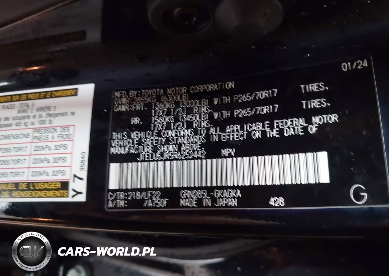2024 Toyota 4Runner Trd Pro VIN:JTELU5JR5R6252442 - 9