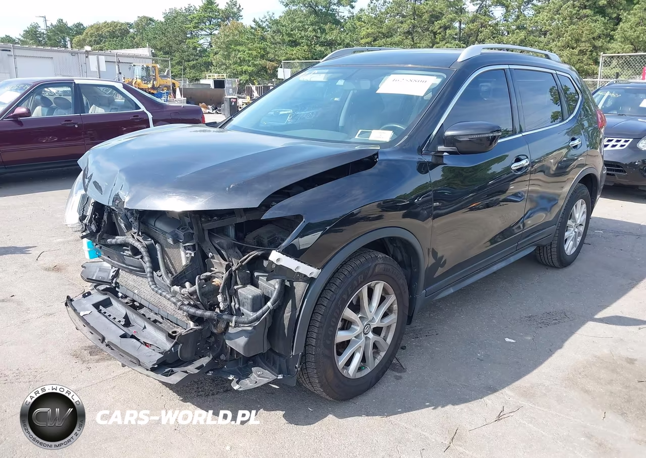 2017 Nissan Rogue Sv VIN:JN8AT2MV9HW020838 - 2