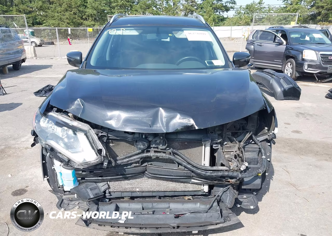 2017 Nissan Rogue Sv VIN:JN8AT2MV9HW020838 - 6