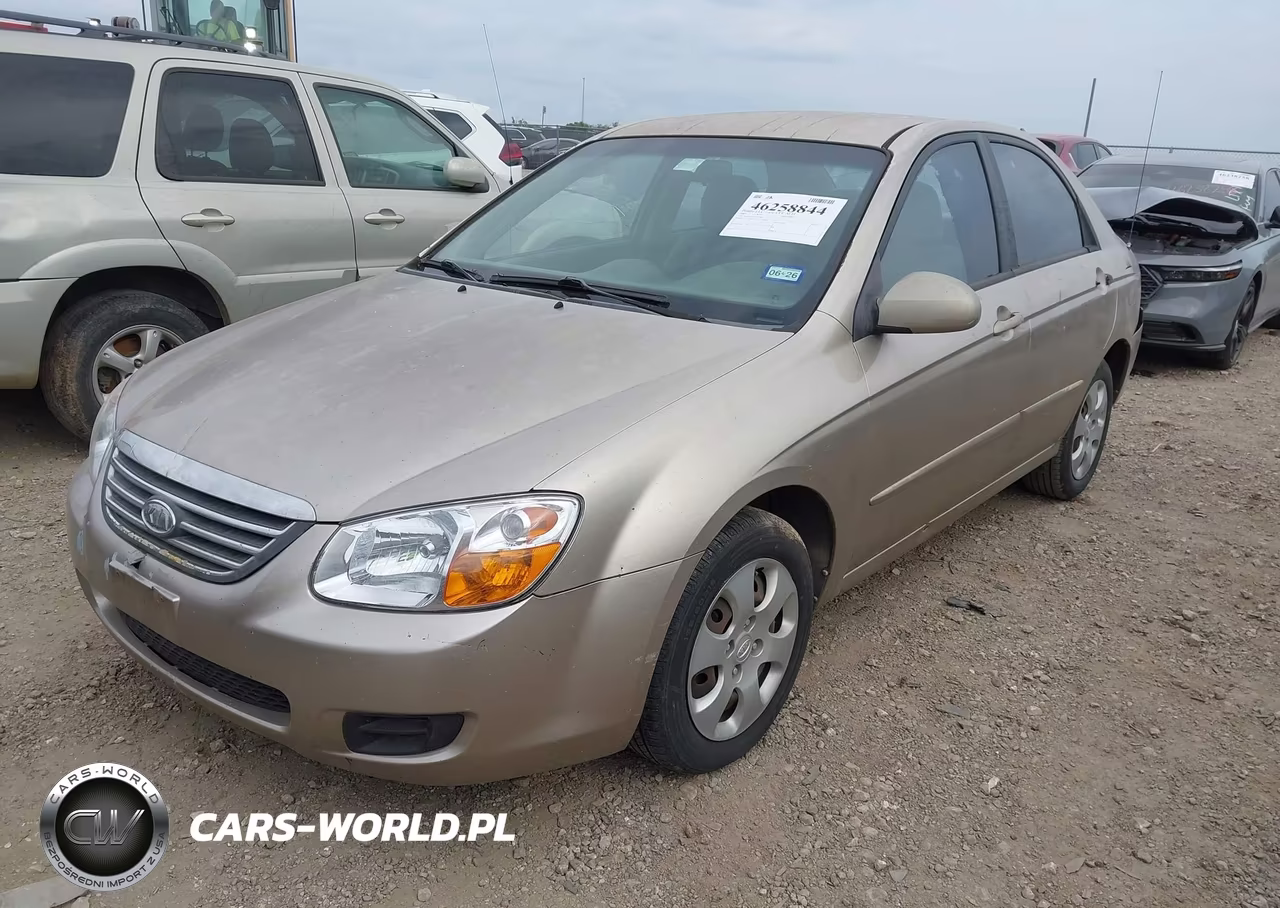 2009 Kia Spectra Ex VIN:KNAFE221295617684 - 2