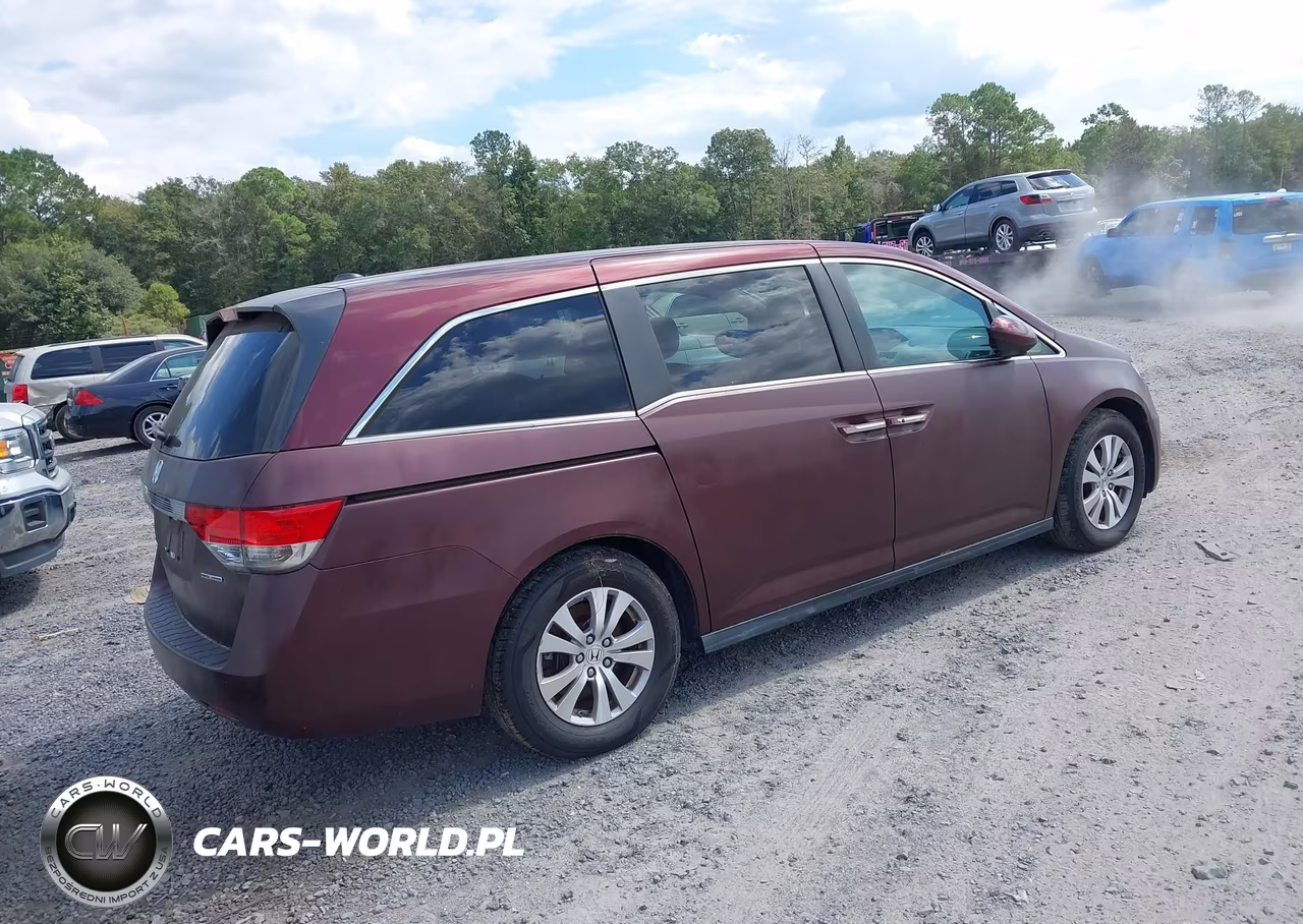 2016 Honda Odyssey Se VIN:5FNRL5H36GB026396 - 4