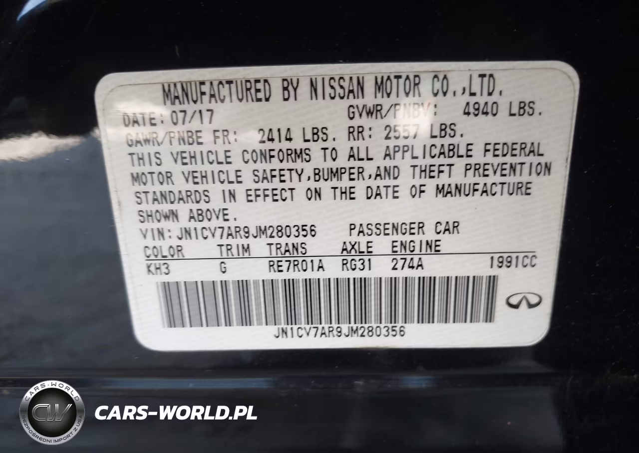 2018 Infiniti Q50 2.0T Pure VIN:JN1CV7AR9JM280356 - 9