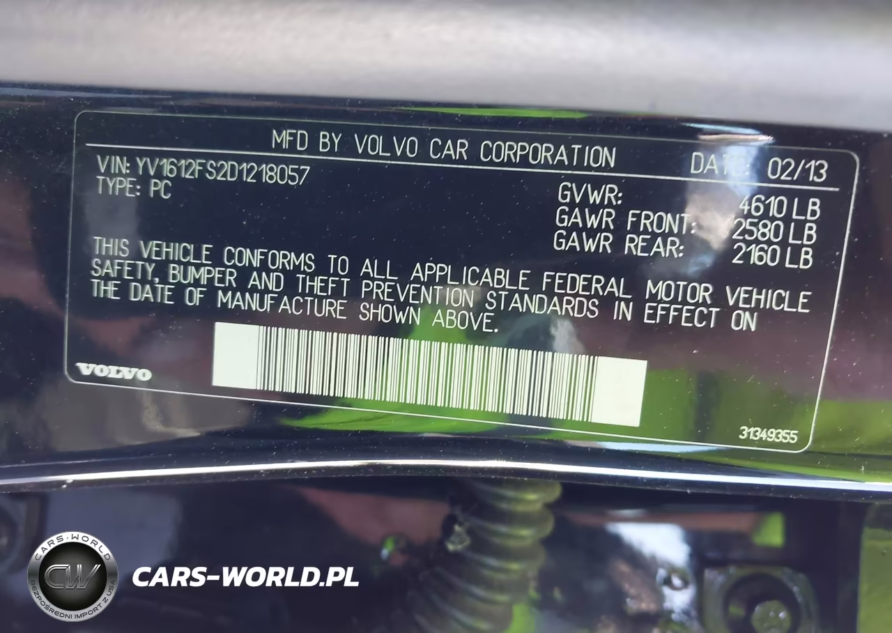 2013 Volvo S60 T5 VIN:YV1612FS2D1218057 - 9