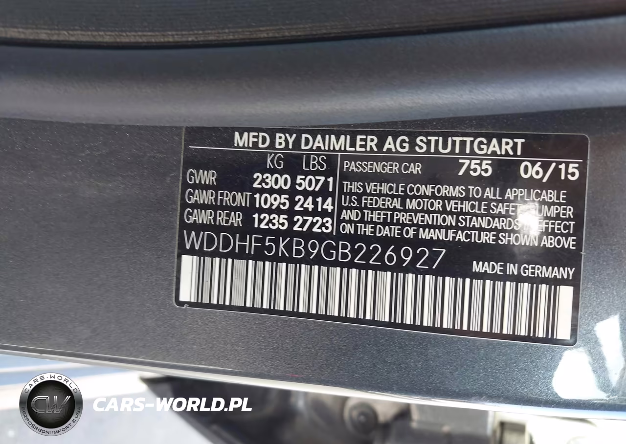 2016 Mercedes-Benz E 350 VIN:WDDHF5KB9GB226927 - 9