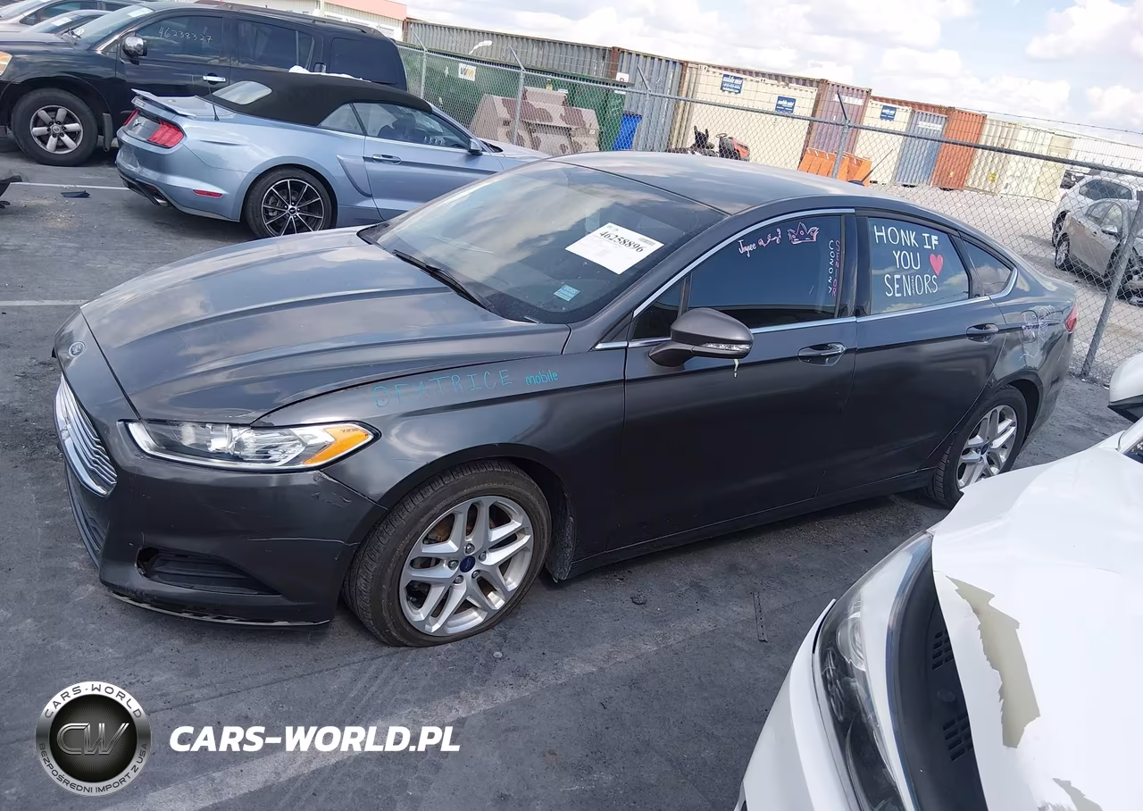 2015 Ford Fusion Se VIN:3FA6P0H77FR274396 - 2