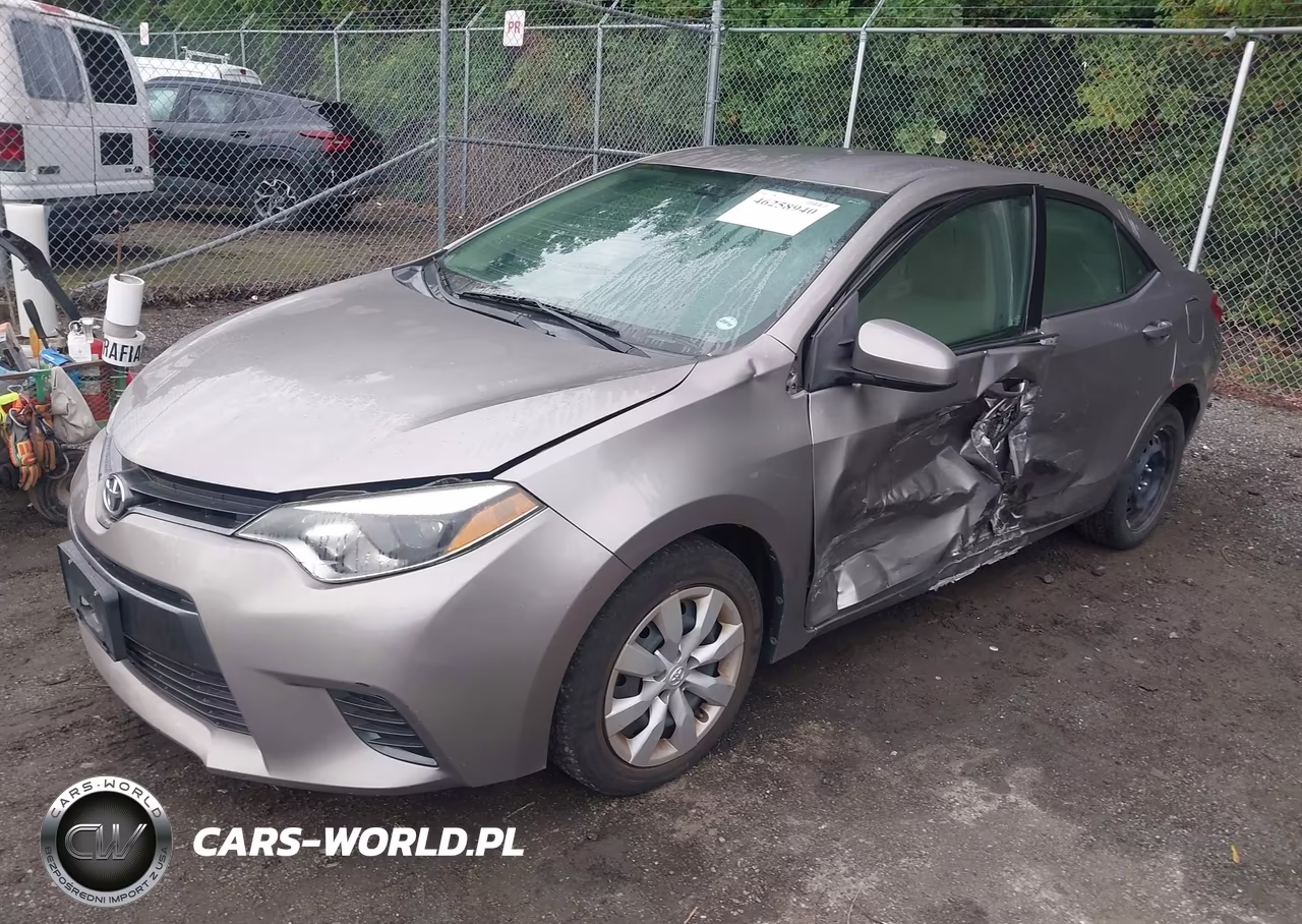 2016 Toyota Corolla Le VIN:2T1BURHE8GC730935 - 2