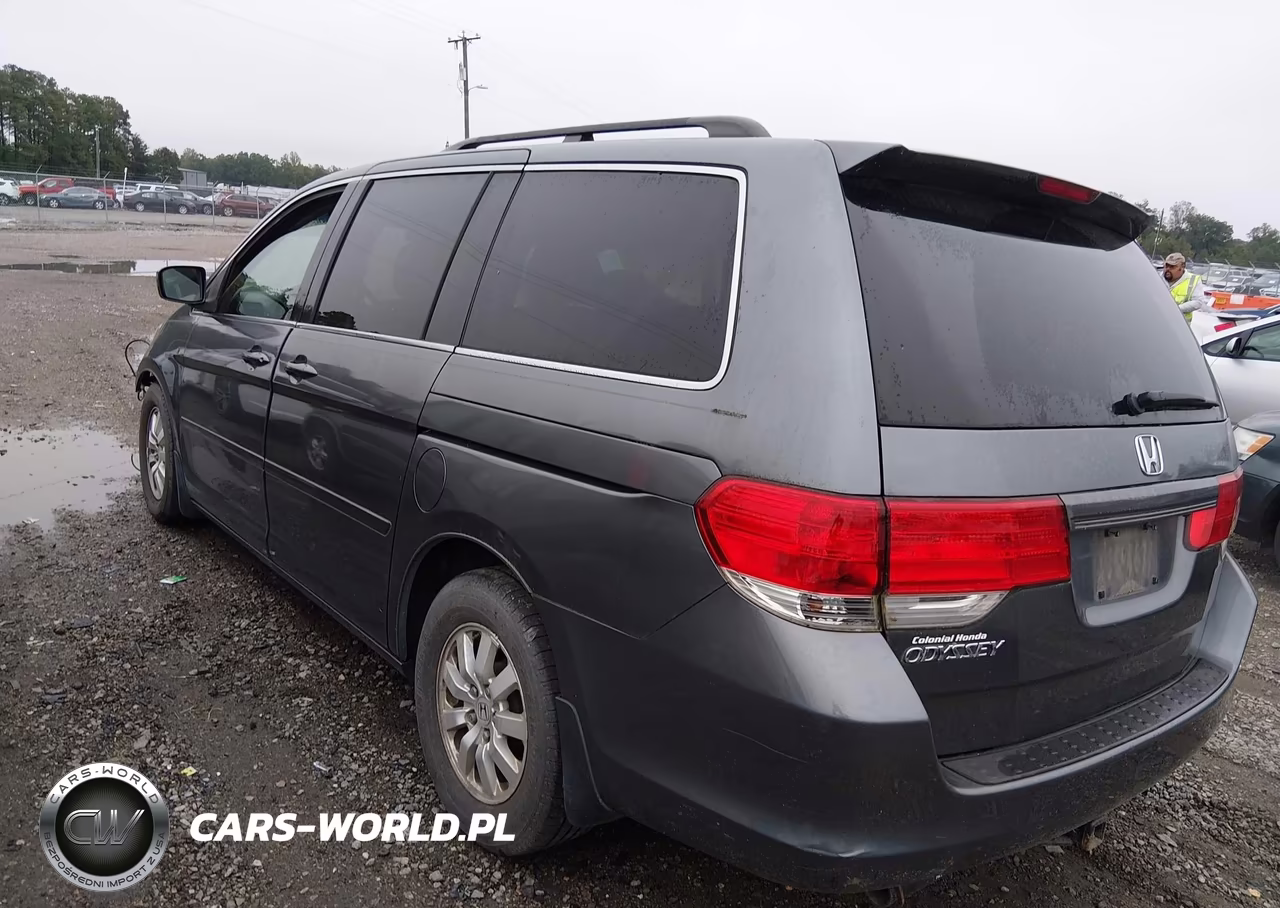 2010 Honda Odyssey Ex-L VIN:5FNRL3H67AB101628 - 3