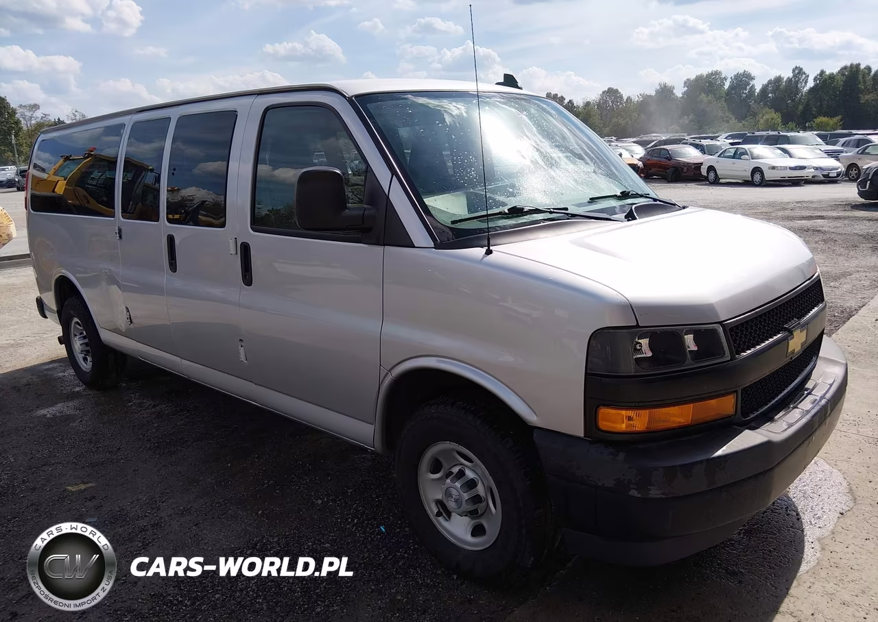 2019 Chevrolet Express 3500 Ls VIN:1GAZGNFG7K1357928 - 1