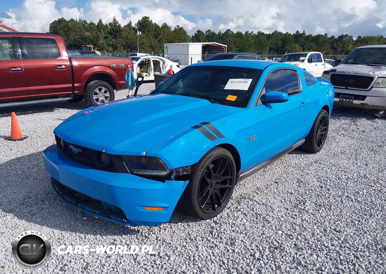 2012 Ford Mustang Gt Premium VIN:1ZVBP8CF9C5255396 - 2