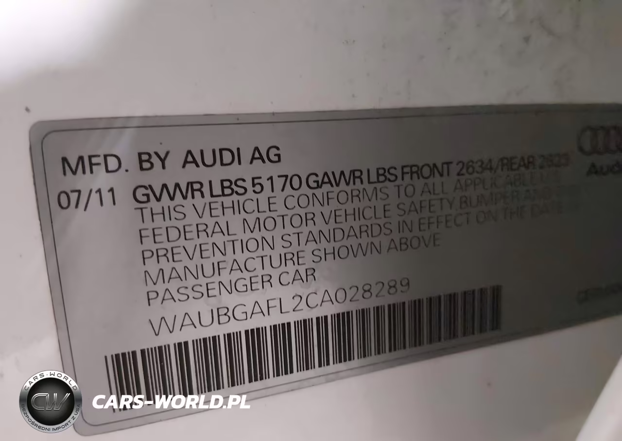 2012 Audi S4 Premium Plus VIN:WAUBGAFL2CA028289 - 9