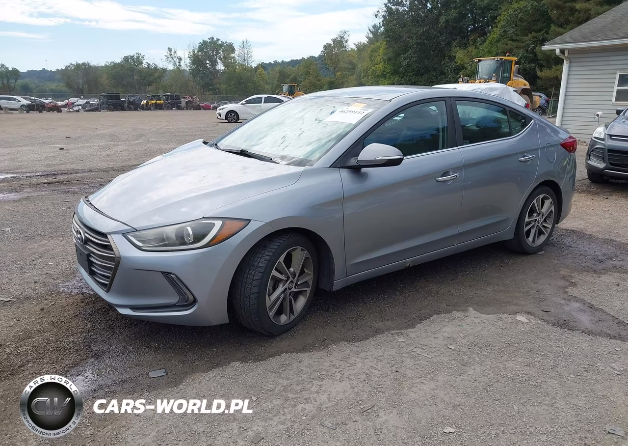 2017 Hyundai Elantra Limited VIN:5NPD84LF8HH062052 - 2