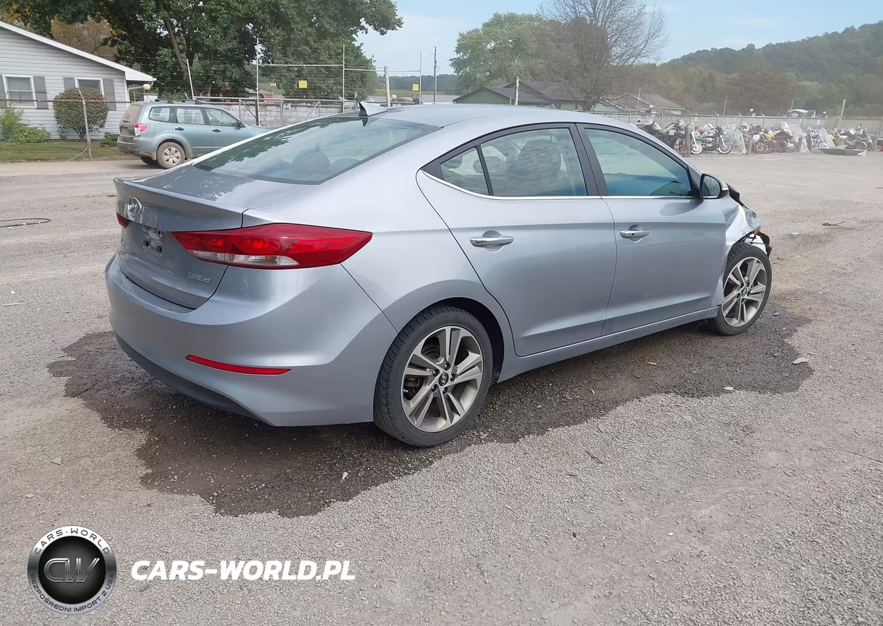 2017 Hyundai Elantra Limited VIN:5NPD84LF8HH062052 - 4