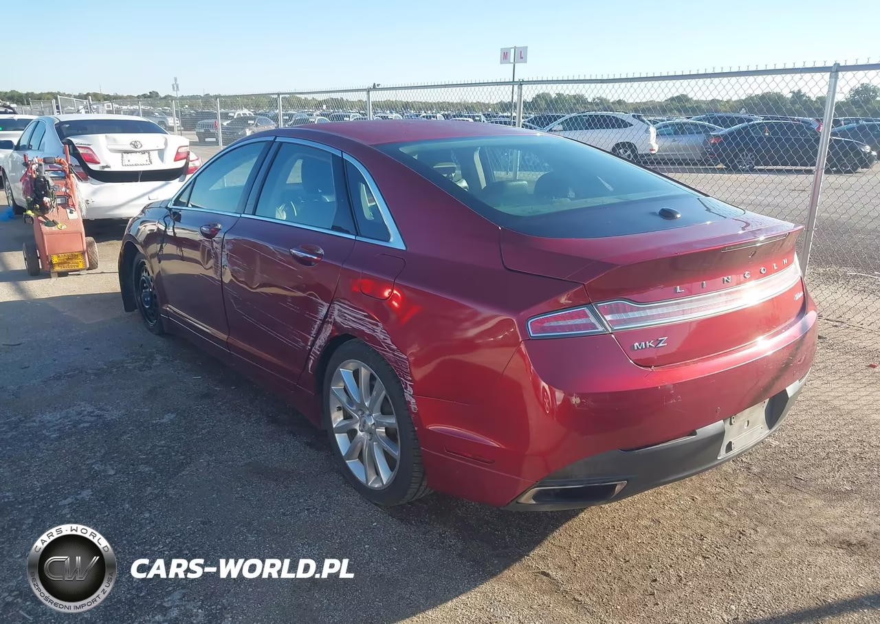 2016 Lincoln Mkz VIN:3LN6L2G90GR613047 - 3