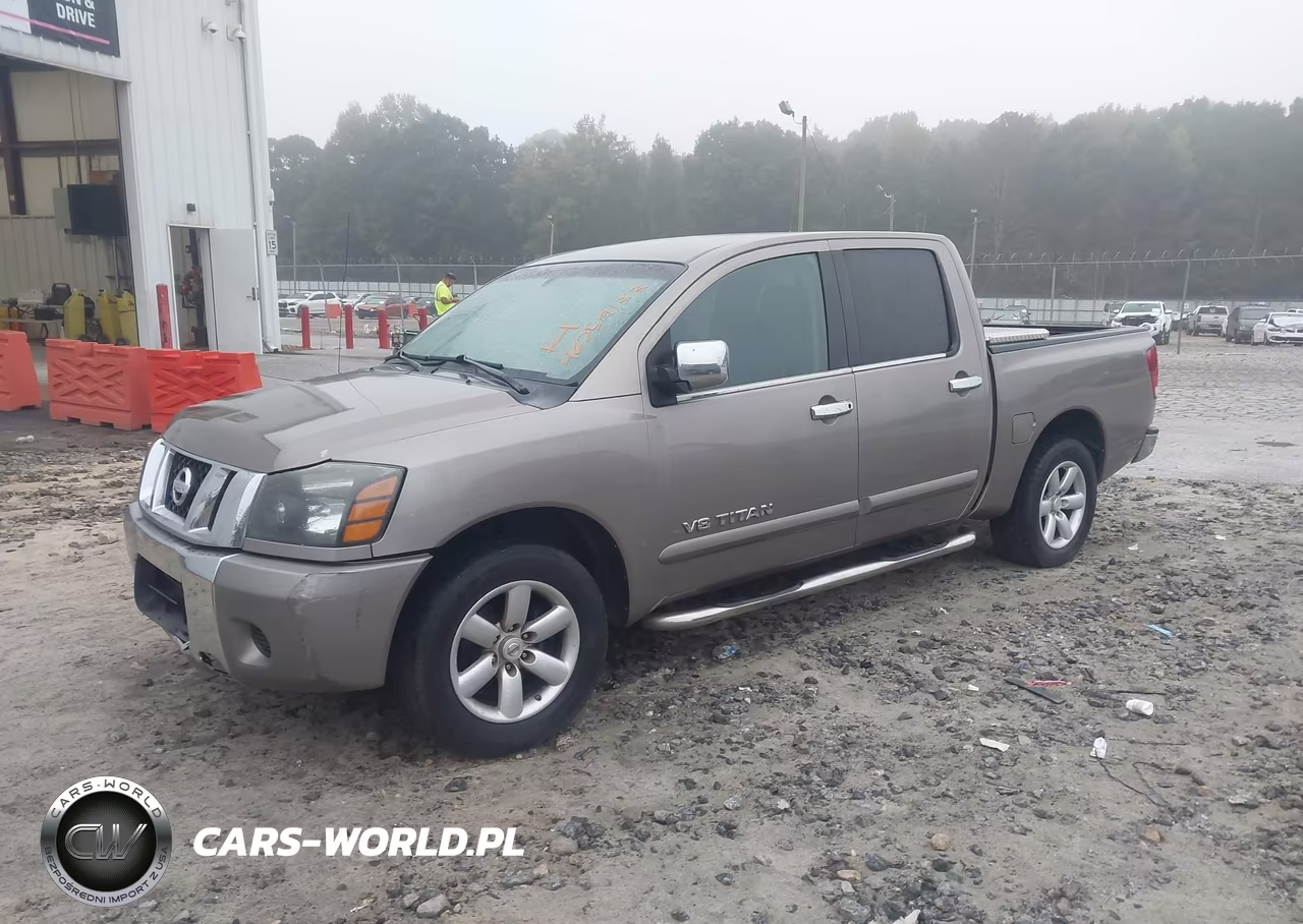 2008 Nissan Titan Se VIN:1N6BA07DX8N343070 - 2