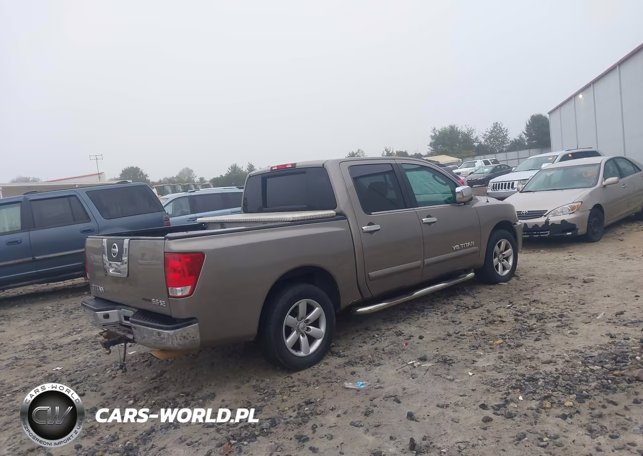 2008 Nissan Titan Se VIN:1N6BA07DX8N343070 - 4