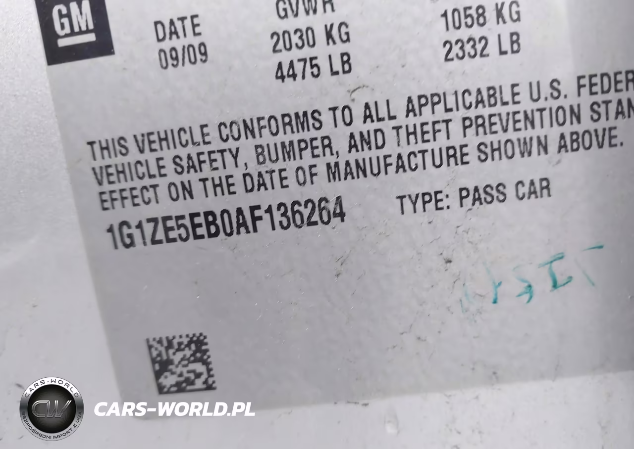 2010 Chevrolet Malibu Ltz VIN:1G1ZE5EB0AF136264 - 9