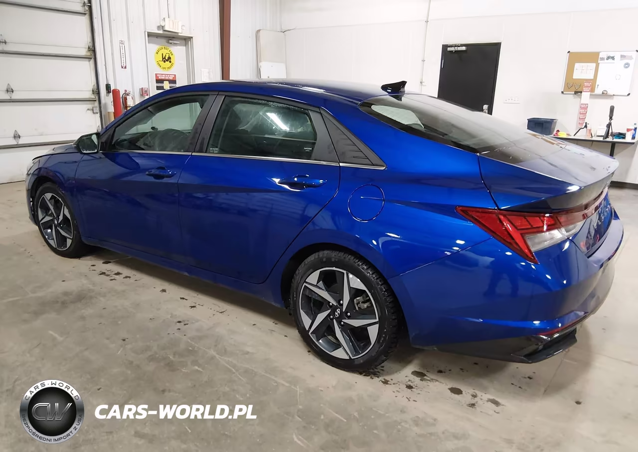 2023 Hyundai Elantra Hybrid Limited VIN:KMHLN4AJ0PU052336 - 3