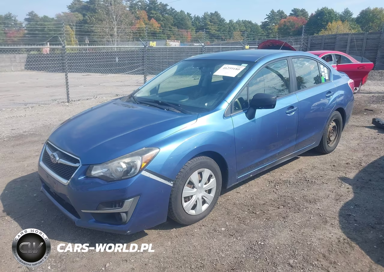 2015 Subaru Impreza 2.0I VIN:JF1GJAA67FH007418 - 2