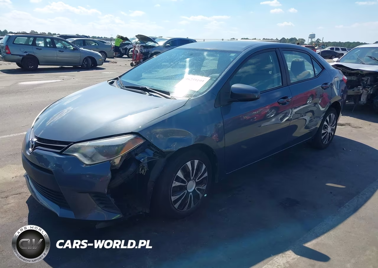 2014 Toyota Corolla Le VIN:2T1BURHE8EC016817 - 2