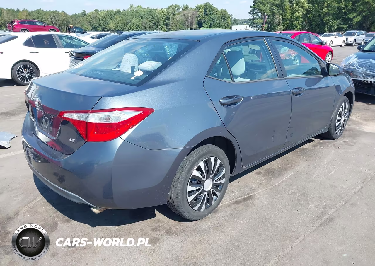 2014 Toyota Corolla Le VIN:2T1BURHE8EC016817 - 4