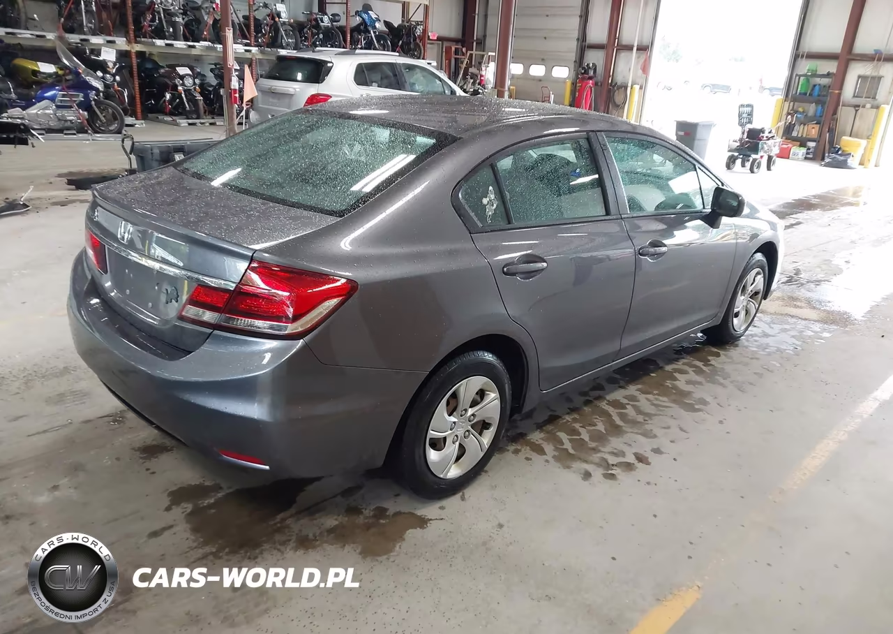 2015 Honda Civic Lx VIN:19XFB2F53FE092160 - 4