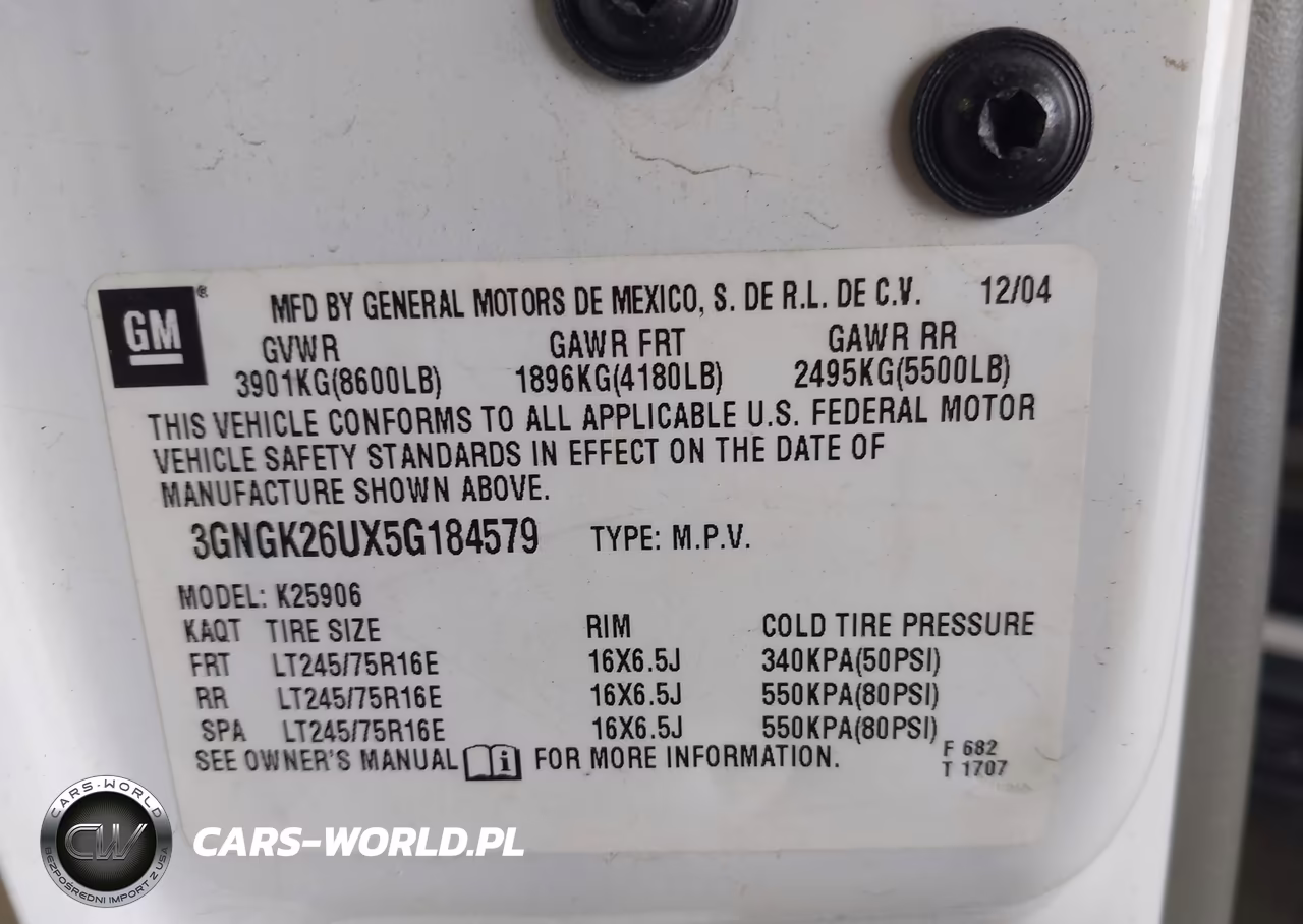 2005 Chevrolet Suburban 2500 Ls VIN:3GNGK26UX5G184579 - 9