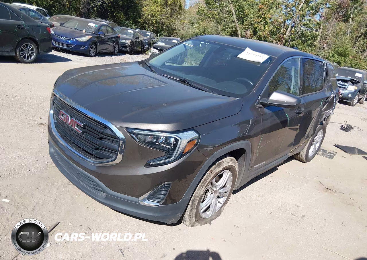 2019 GMC Terrain Sle VIN:3GKALMEV1KL184124 - 2