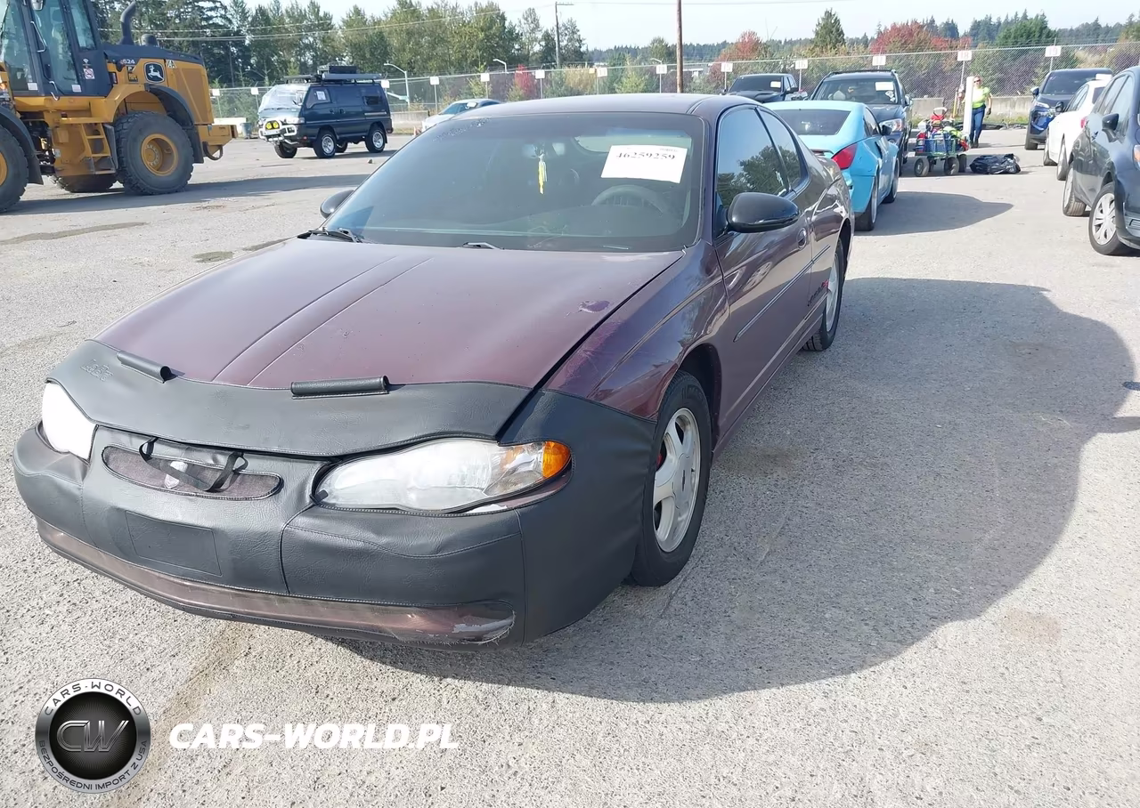 2000 Chevrolet Monte Carlo Ss VIN:2G1WX12K8Y9305010 - 2