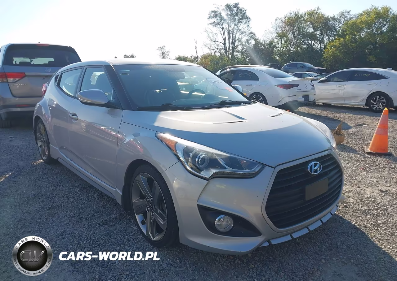 2013 Hyundai Veloster Turbo W-Blue