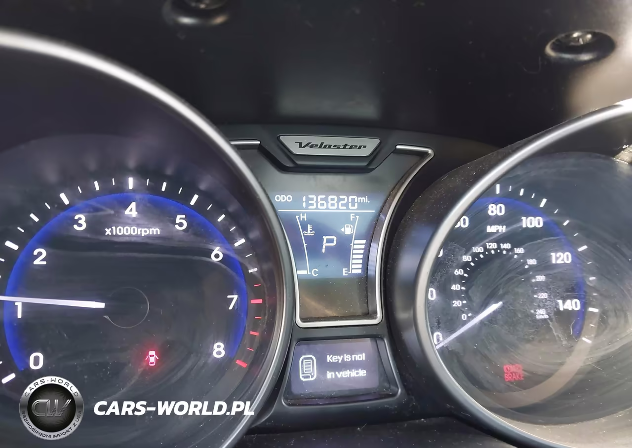 2013 Hyundai Veloster Turbo W-Blue VIN:KMHTC6AE5DU172858 - 7