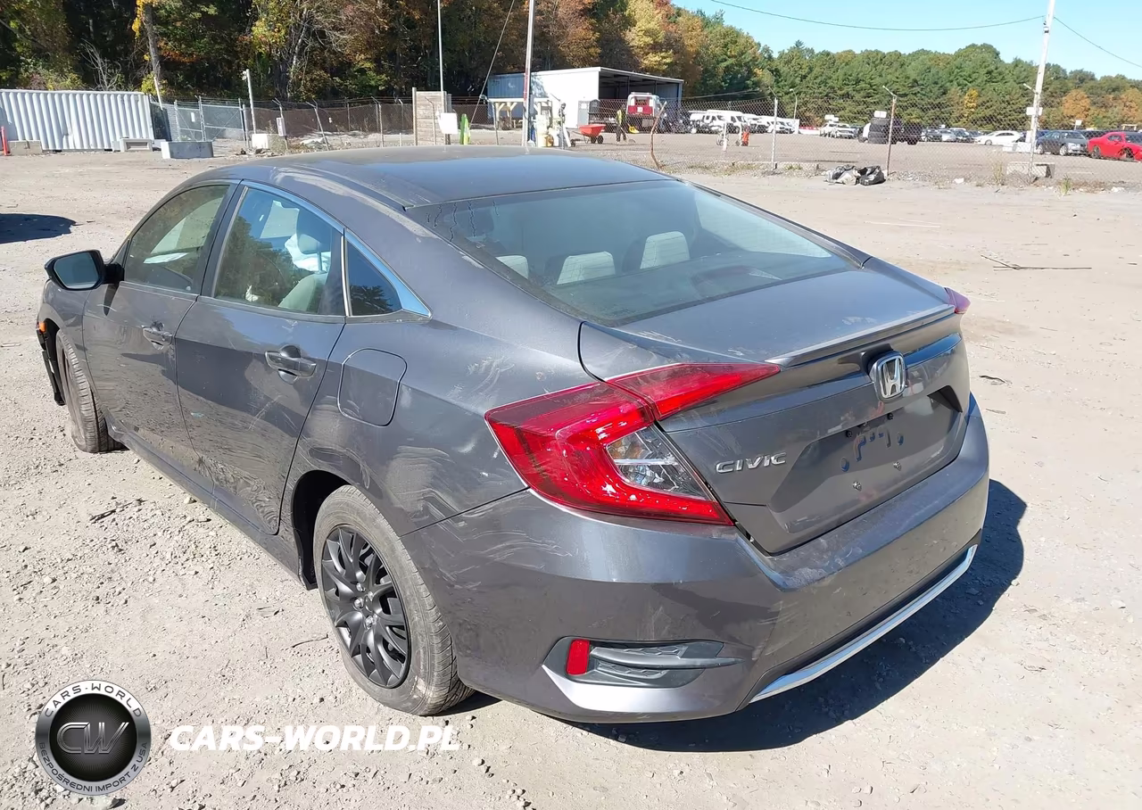 2019 Honda Civic Lx VIN:2HGFC2F69KH549883 - 3
