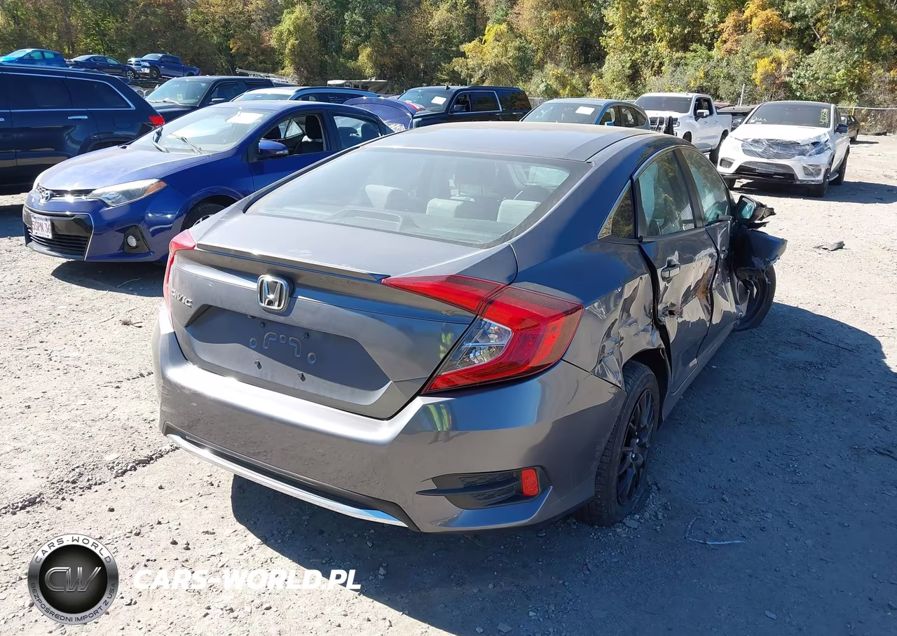 2019 Honda Civic Lx VIN:2HGFC2F69KH549883 - 4