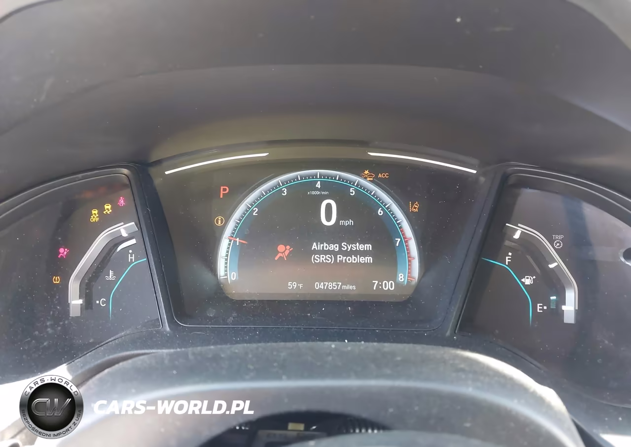 2019 Honda Civic Lx VIN:2HGFC2F69KH549883 - 7