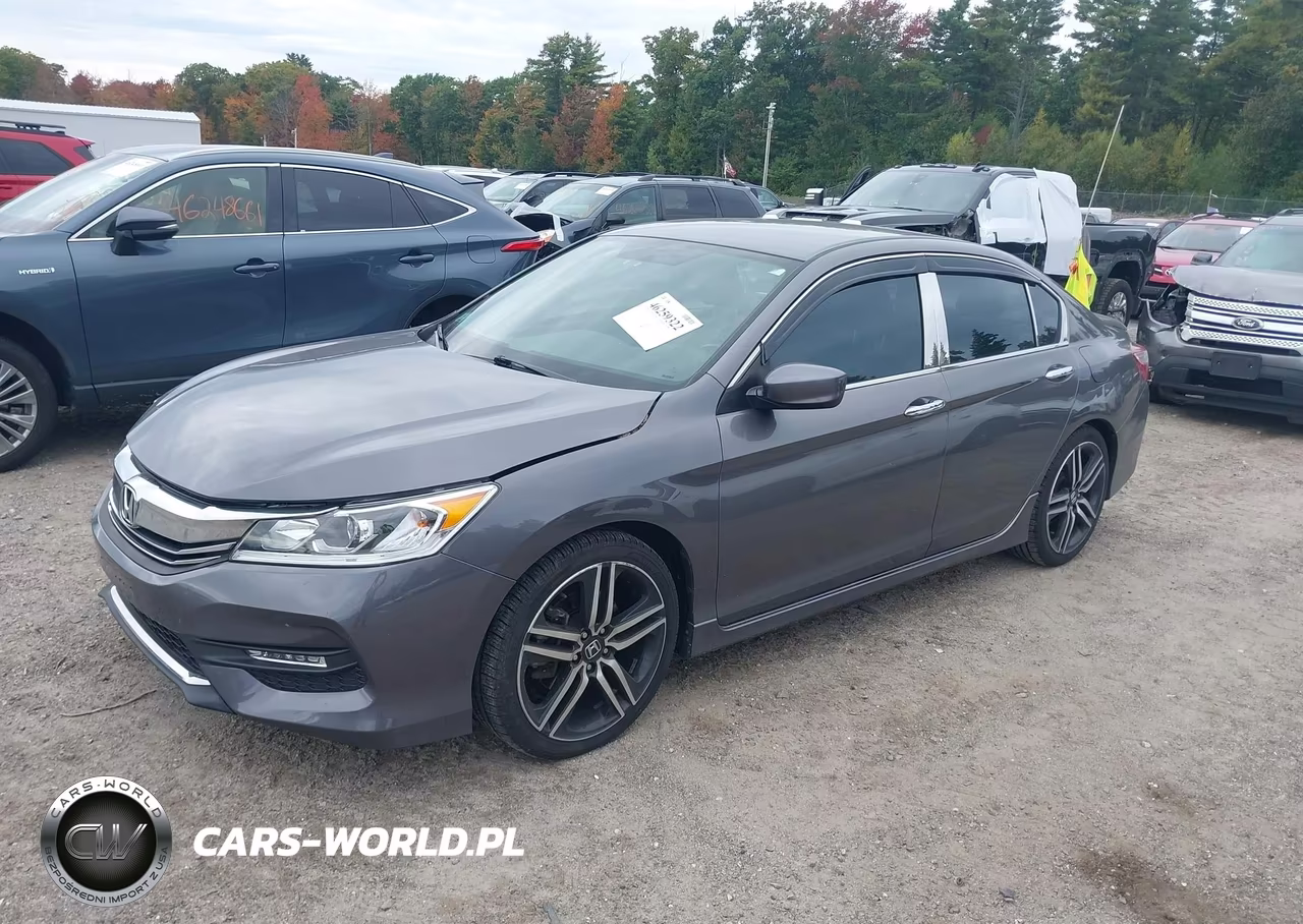 2017 Honda Accord Sport Se VIN:1HGCR2F14HA163076 - 2