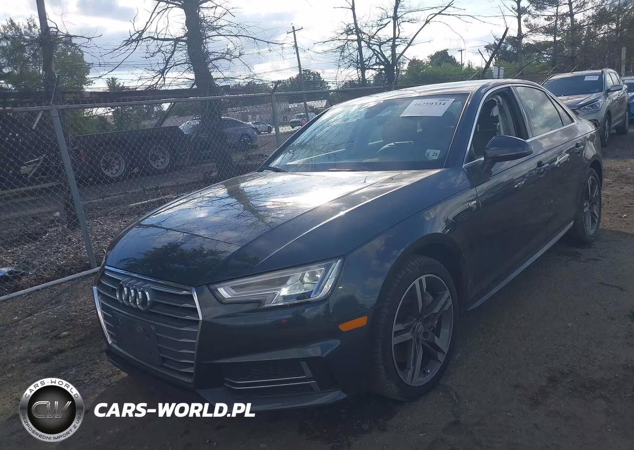 2018 Audi A4 2.0T Premium-2.0T Tech Premium VIN:WAUENAF48JA170154 - 2