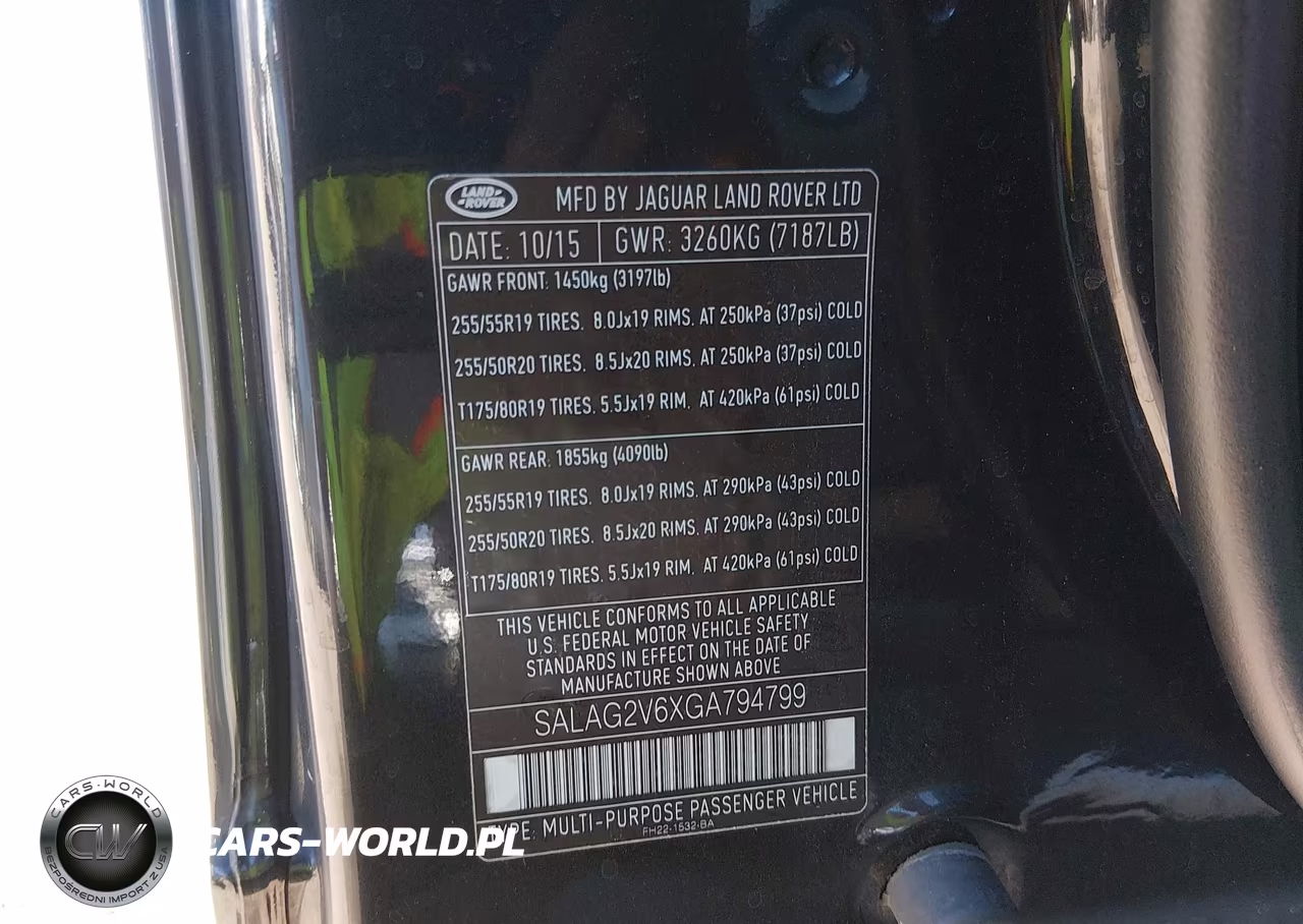 2016 Land Rover Lr4 VIN:SALAG2V6XGA794799 - 9