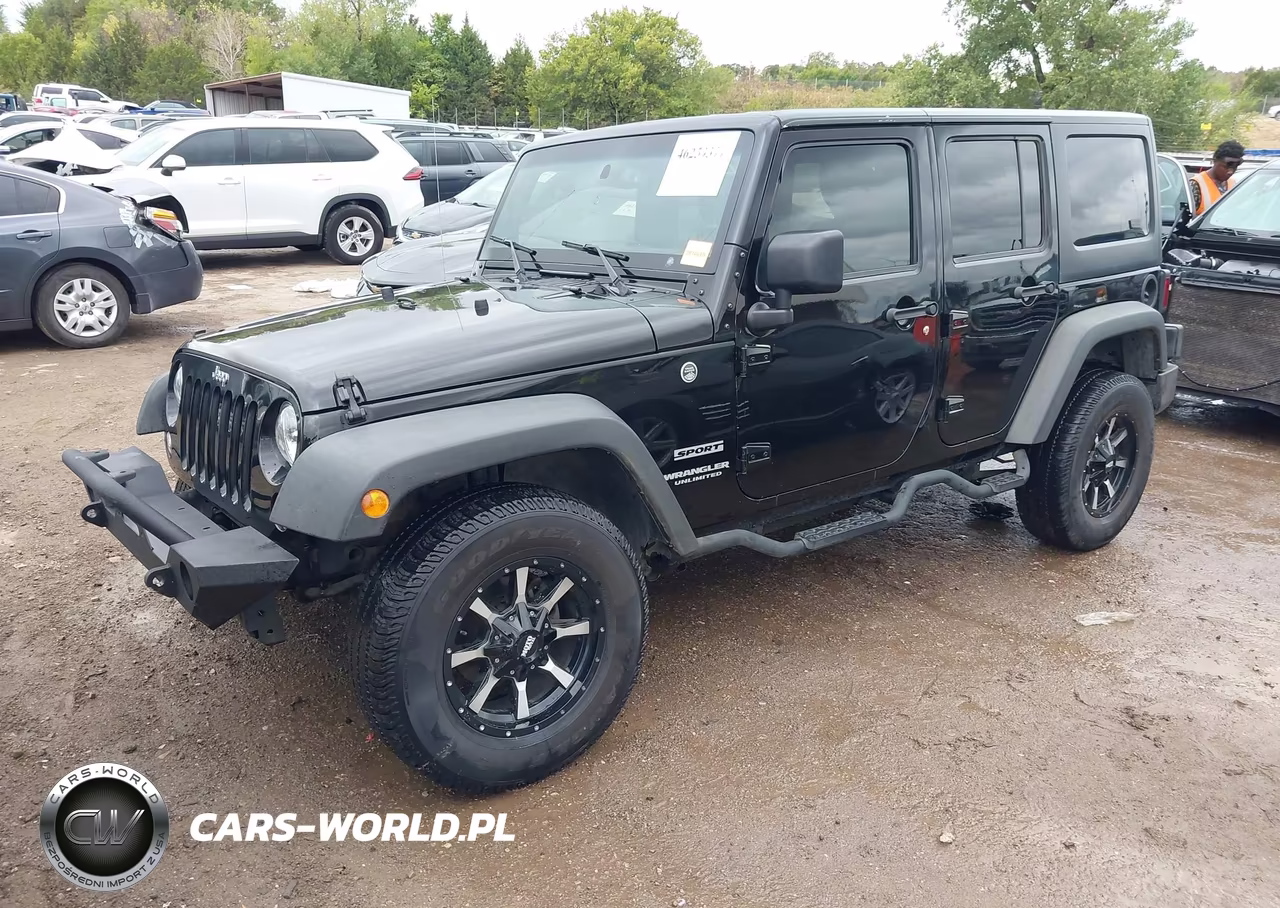 2017 Jeep Wrangler Unlimited Sport 4X4 VIN:1C4BJWDG7HL732281 - 2