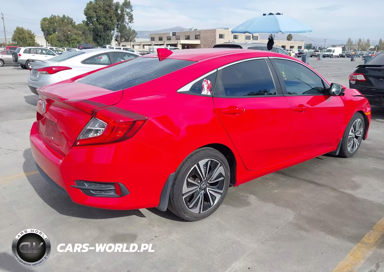 2016 Honda Civic Ex-T VIN:2HGFC1F33GH642437 - 4
