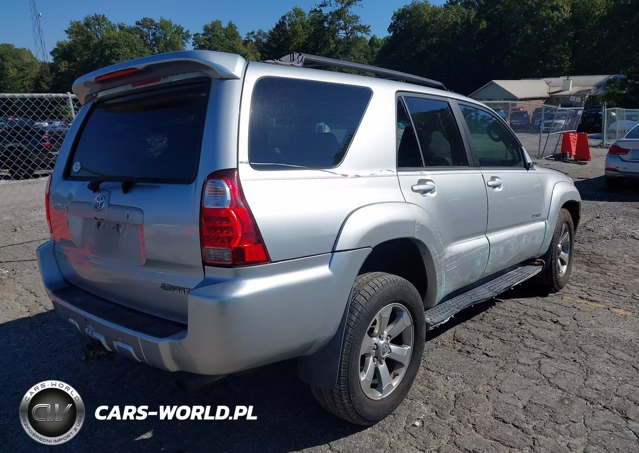 2007 Toyota 4Runner Limited V6 VIN:JTEZU17R770095491 - 4
