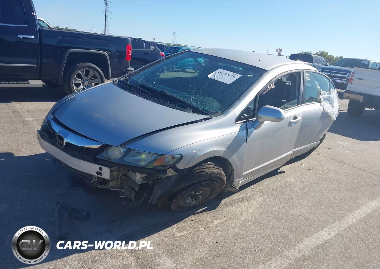 2010 Honda Civic Lx VIN:2HGFA1F52AH324548 - 2