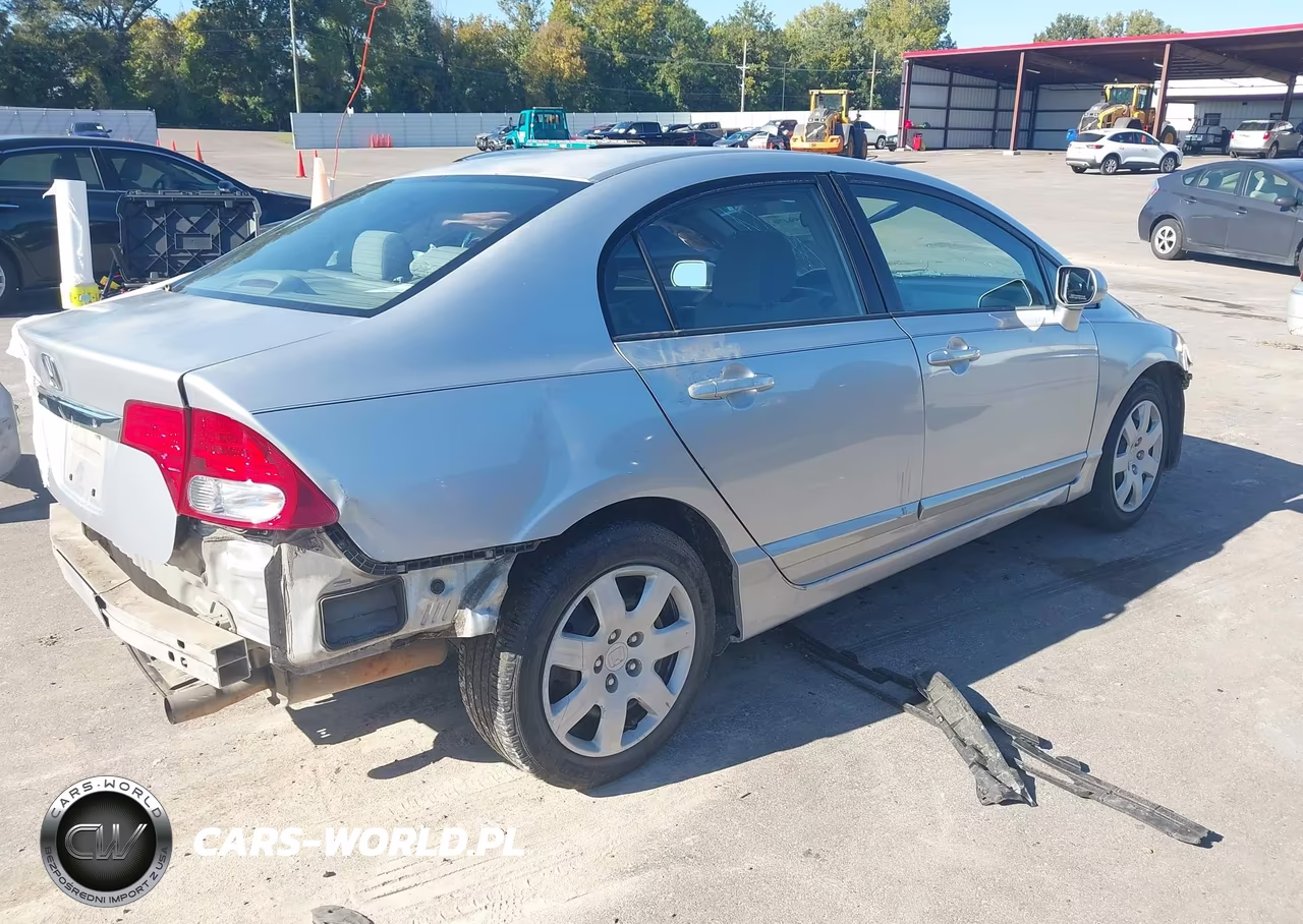 2010 Honda Civic Lx VIN:2HGFA1F52AH324548 - 4
