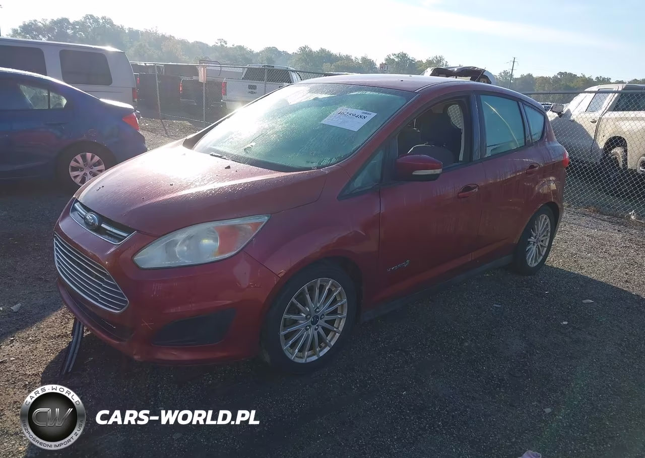 2013 Ford C-Max Hybrid Se VIN:1FADP5AU3DL522000 - 2