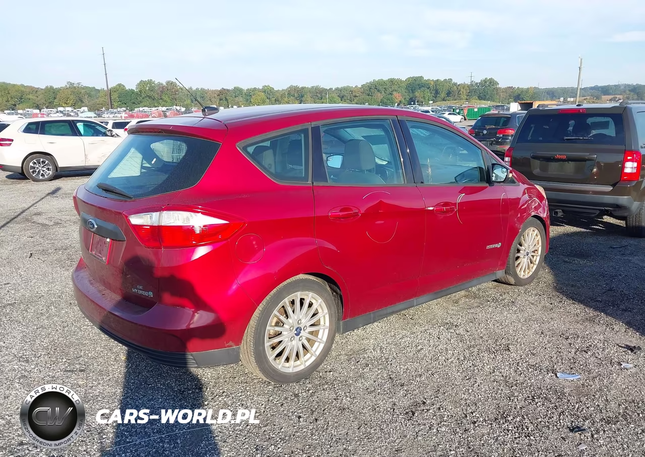 2013 Ford C-Max Hybrid Se VIN:1FADP5AU3DL522000 - 4
