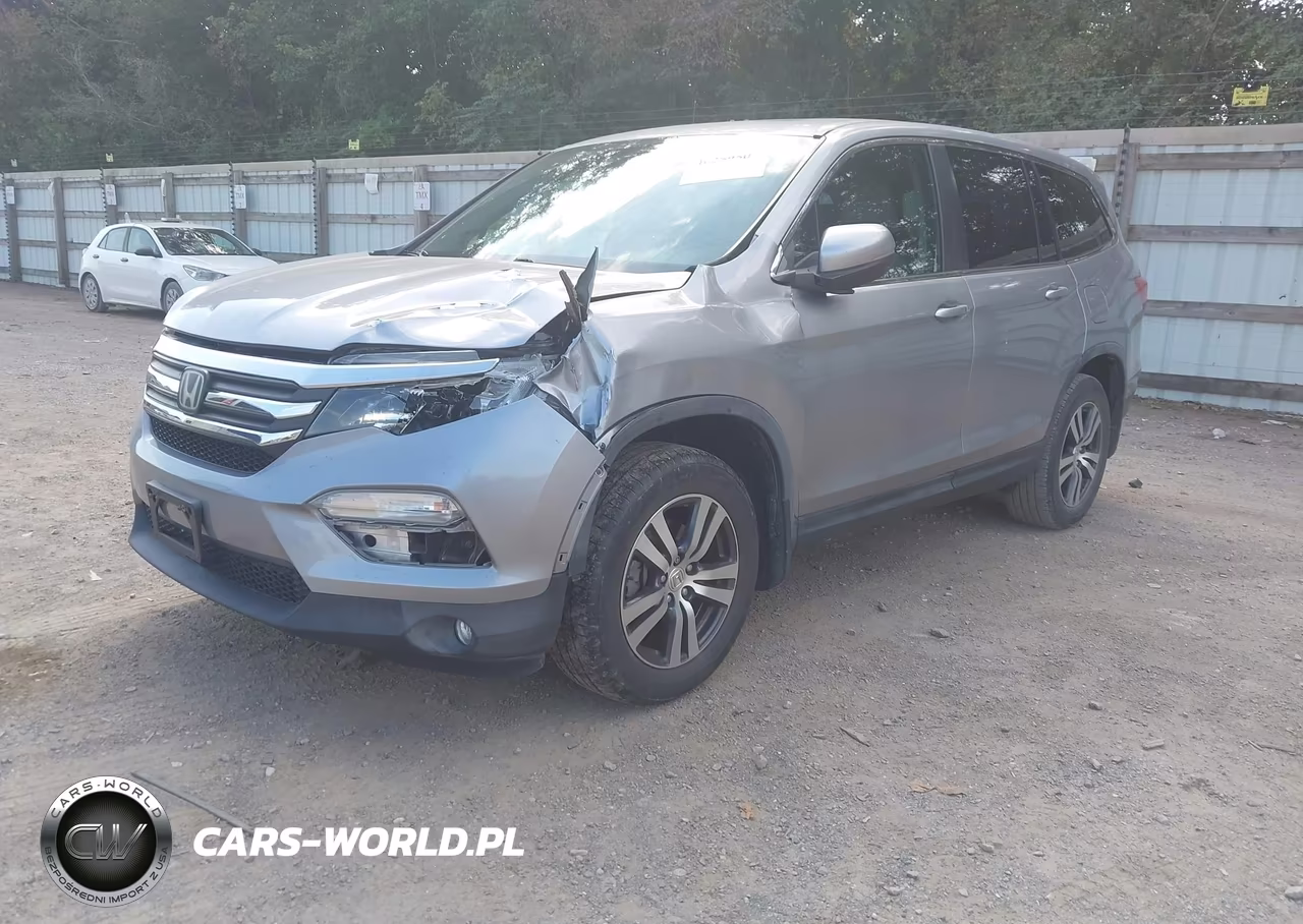 2017 Honda Pilot Ex-L VIN:5FNYF6H61HB053302 - 2