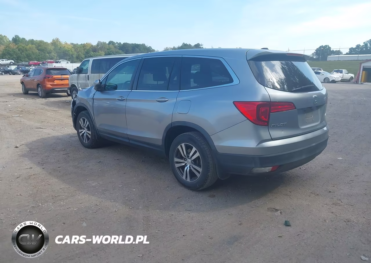 2017 Honda Pilot Ex-L VIN:5FNYF6H61HB053302 - 3