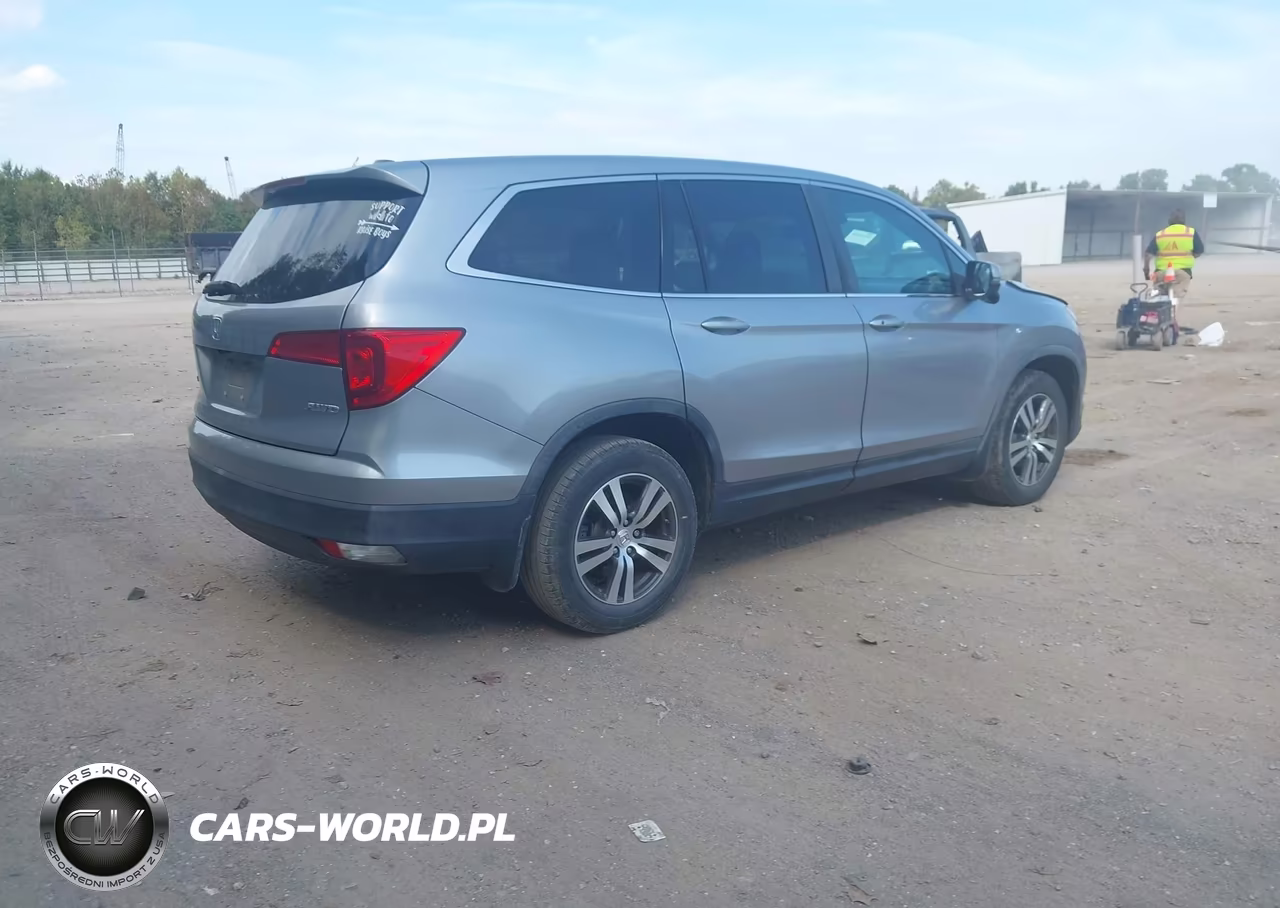 2017 Honda Pilot Ex-L VIN:5FNYF6H61HB053302 - 4