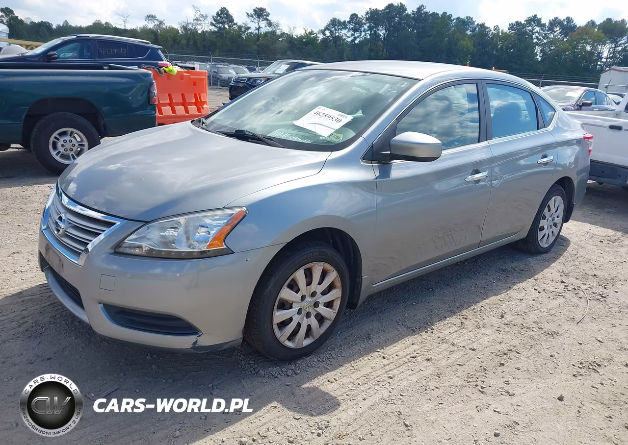 2014 Nissan Sentra S VIN:3N1AB7AP1EY276626 - 2