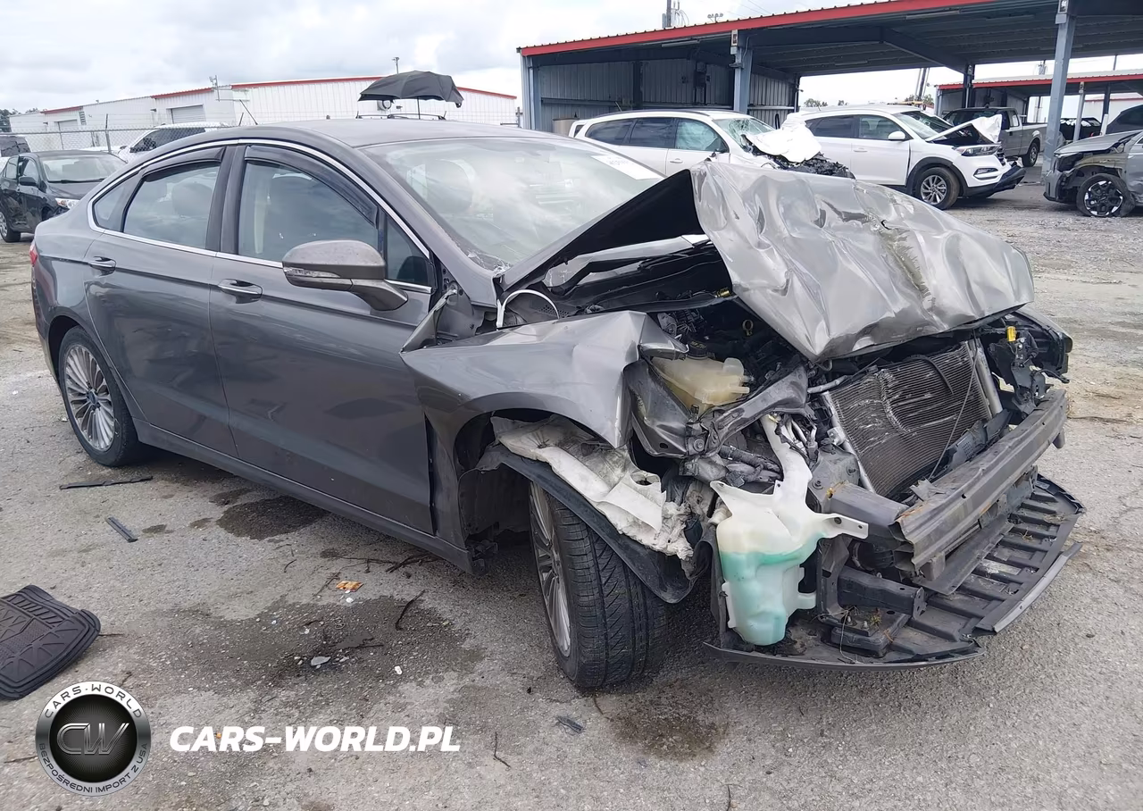 2014 Ford Fusion Titanium VIN:3FA6P0K95ER165105 - 1