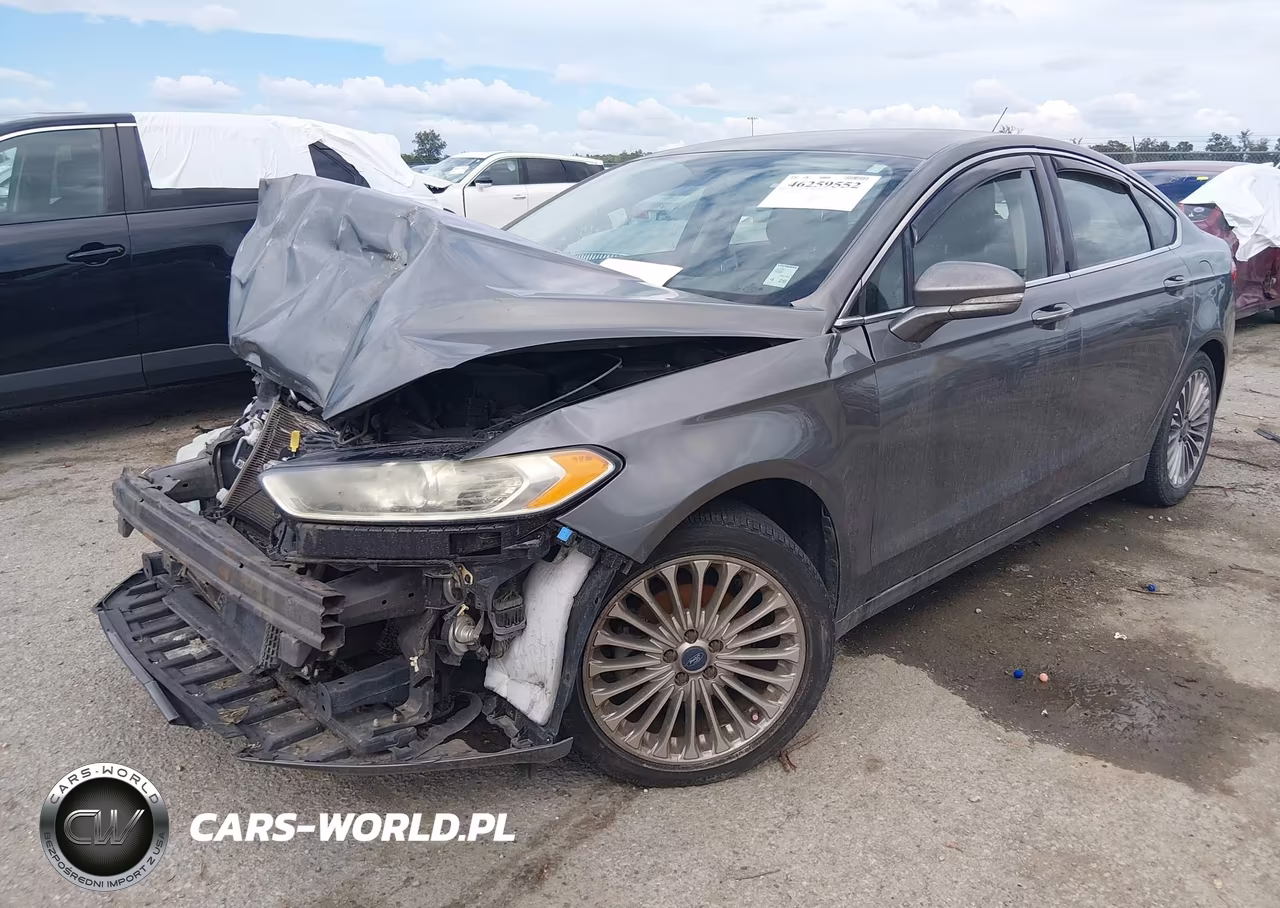 2014 Ford Fusion Titanium VIN:3FA6P0K95ER165105 - 2