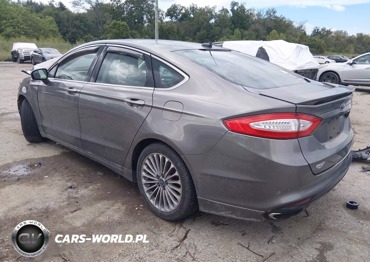 2014 Ford Fusion Titanium VIN:3FA6P0K95ER165105 - 3
